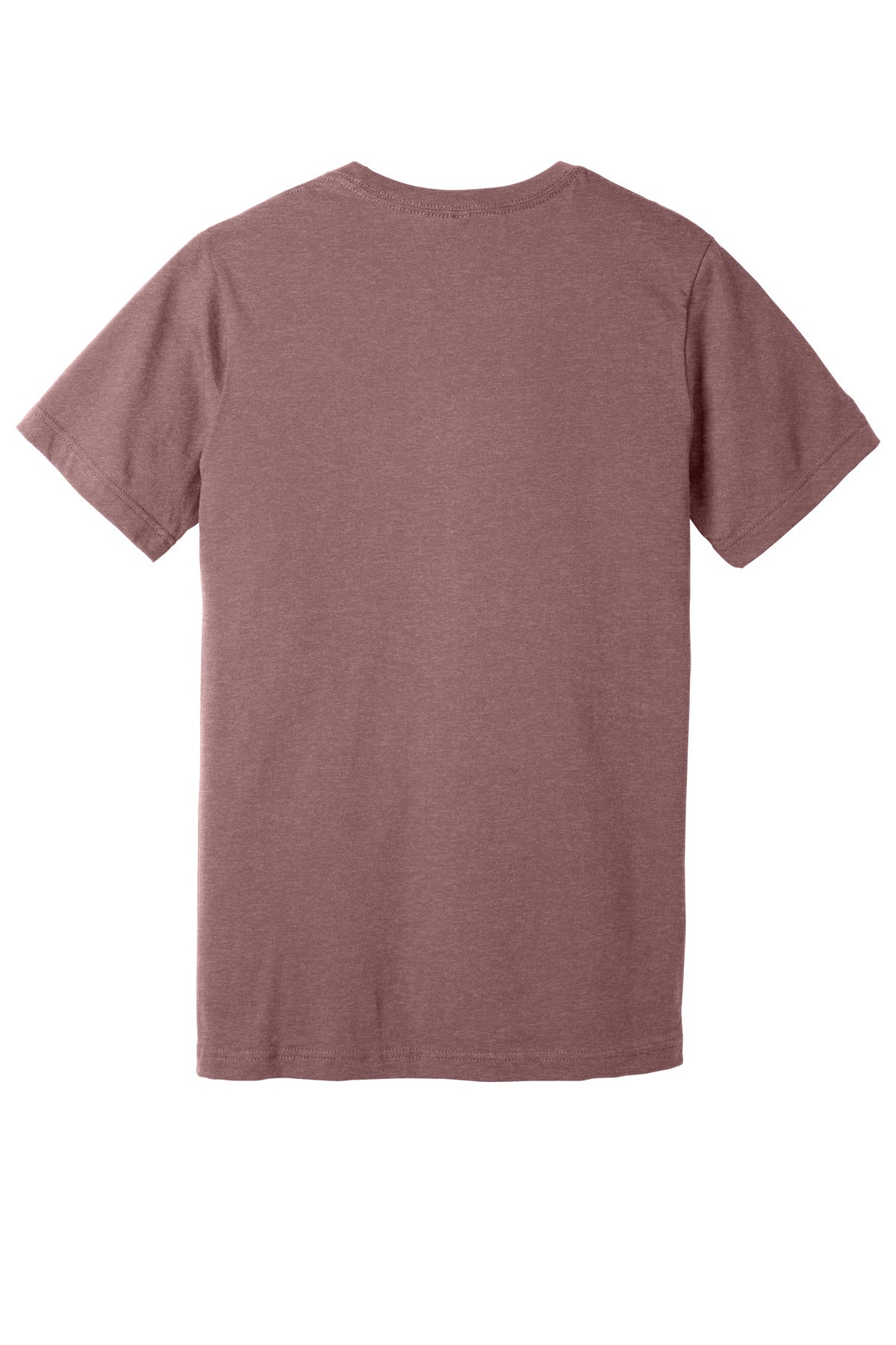 Bella+Canvas Unisex Heather CVC V-Neck Tee BC3005CVC Heather Mauve