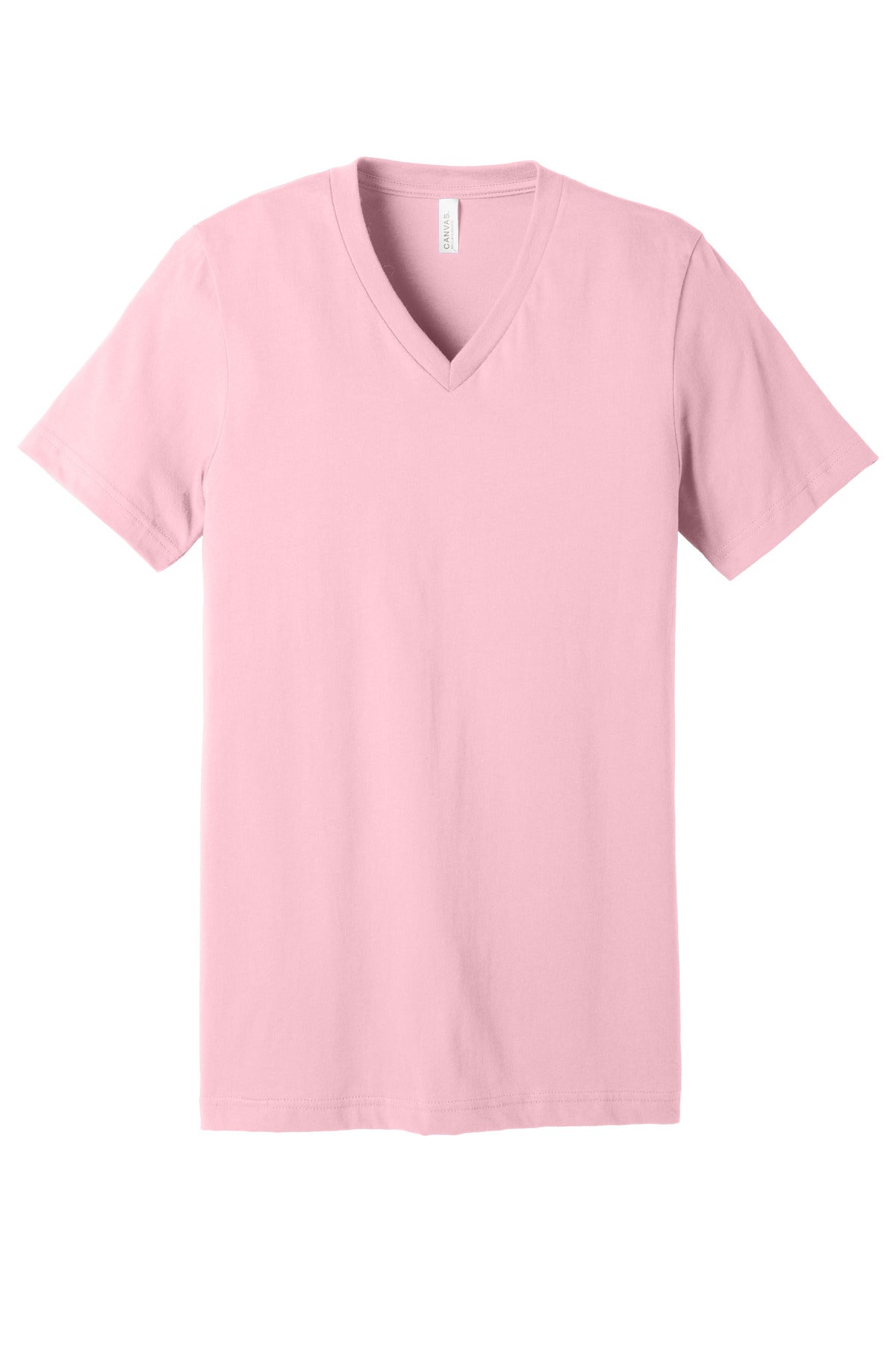 Bella+Canvas Unisex Jersey Short Sleeve V-Neck Tee BC3005 Pink