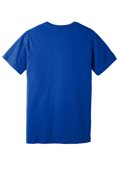 Bella+Canvas Unisex Jersey Short Sleeve V-Neck Tee BC3005 True Royal