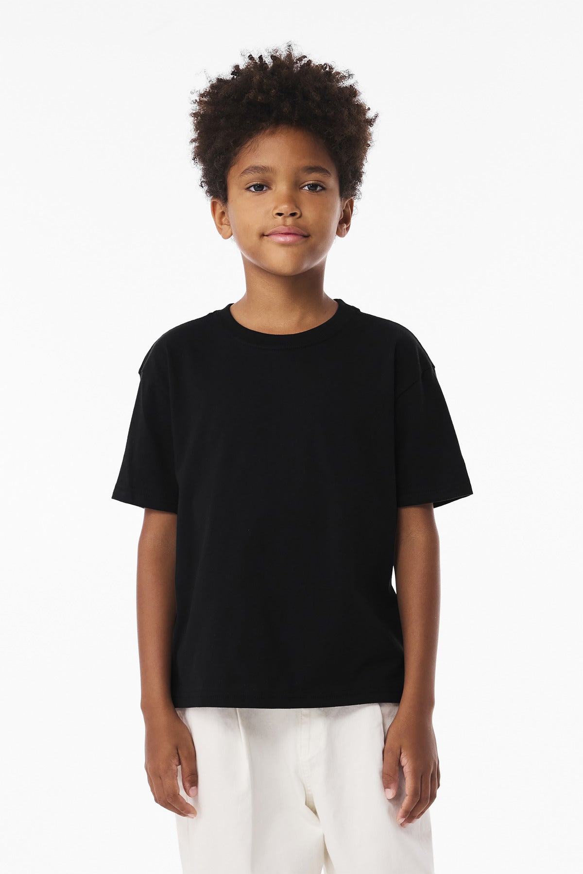 Bella+Canvas Youth 6-Ounce Heavyweight Tee BC3010Y Black