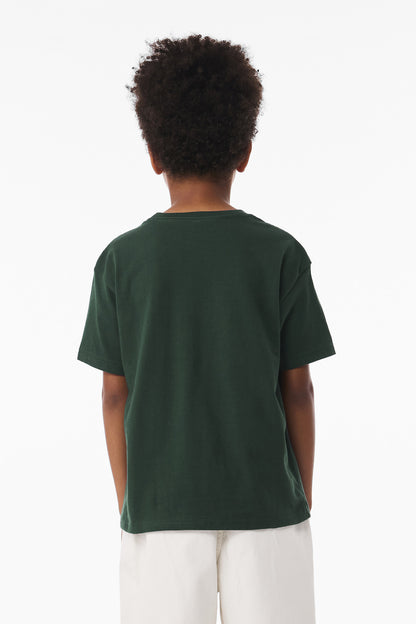 Bella+Canvas Youth 6-Ounce Heavyweight Tee BC3010Y Forest
