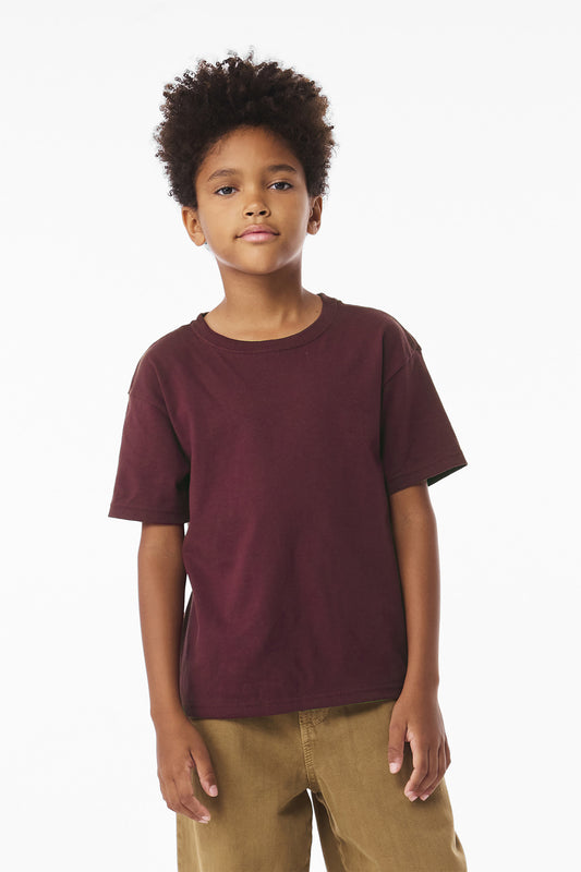 Bella+Canvas Youth 6-Ounce Heavyweight Tee BC3010Y Maroon