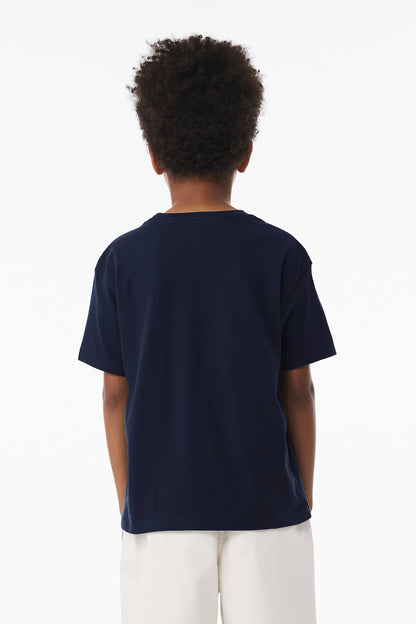Bella+Canvas Youth 6-Ounce Heavyweight Tee BC3010Y Navy