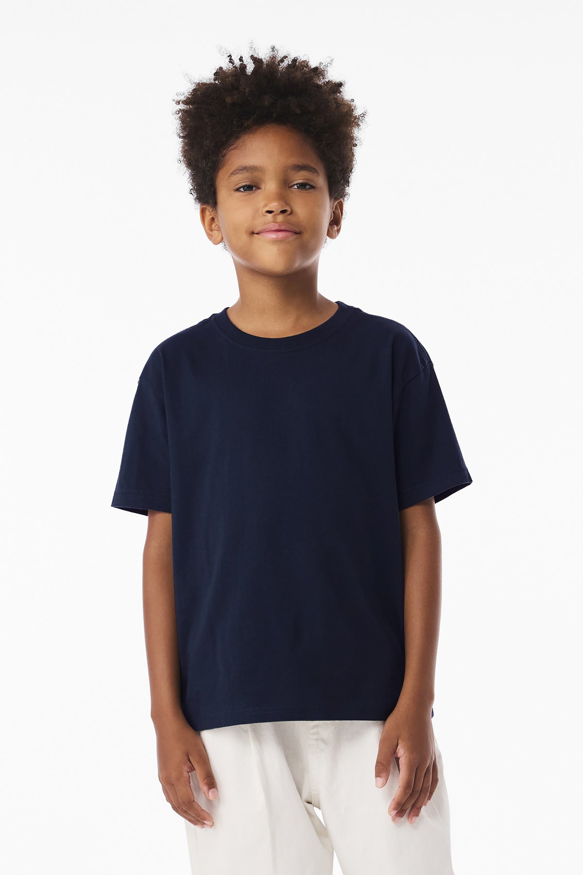 Bella+Canvas Youth 6-Ounce Heavyweight Tee BC3010Y Navy