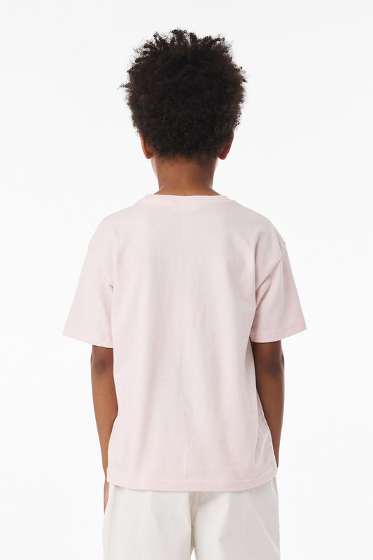 Bella+Canvas Youth 6-Ounce Heavyweight Tee BC3010Y Soft Pink