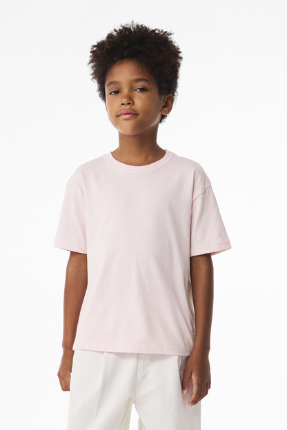 Bella+Canvas Youth 6-Ounce Heavyweight Tee BC3010Y Soft Pink