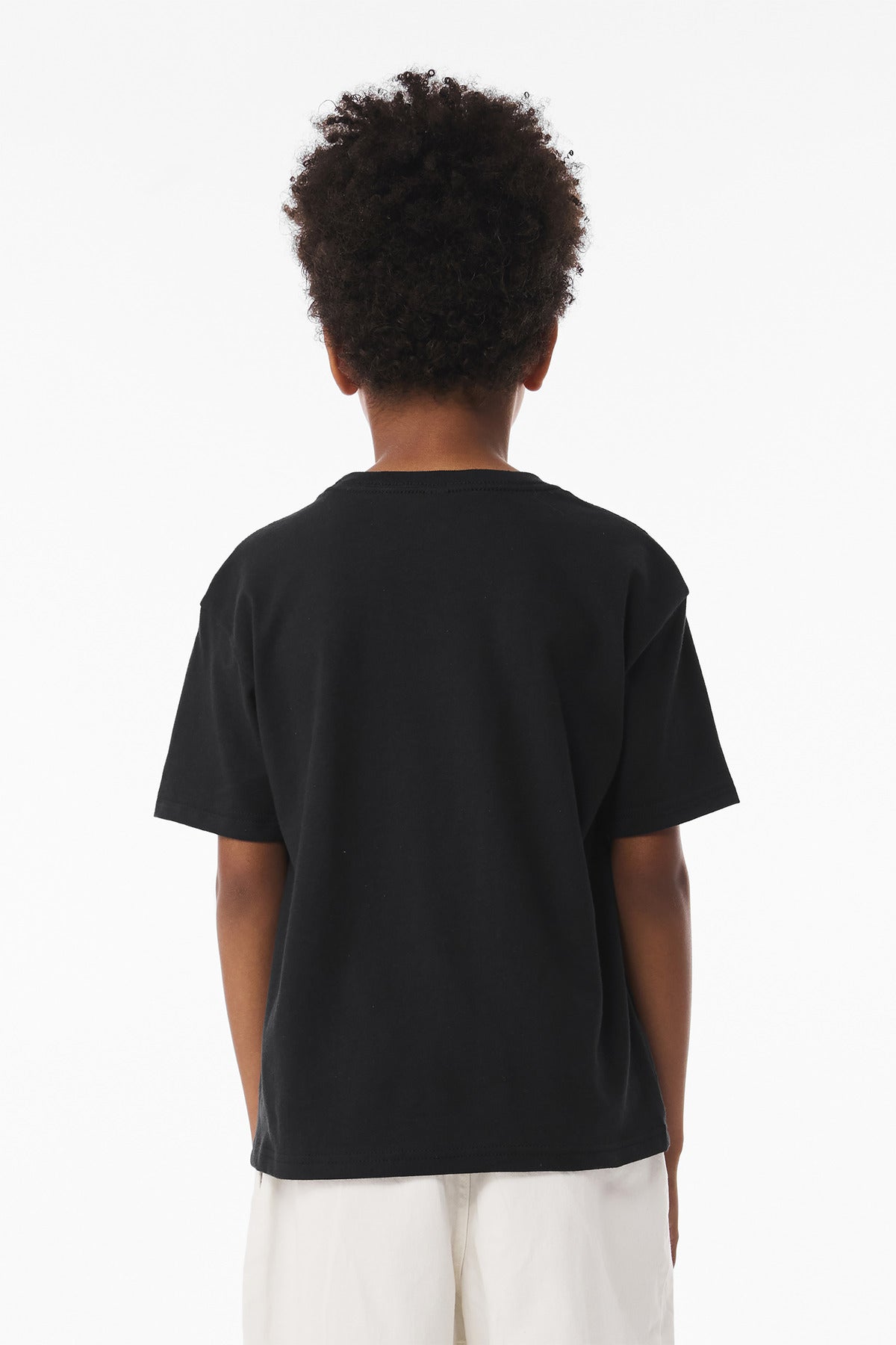 Bella+Canvas Youth 6-Ounce Heavyweight Tee BC3010Y Vintage Black
