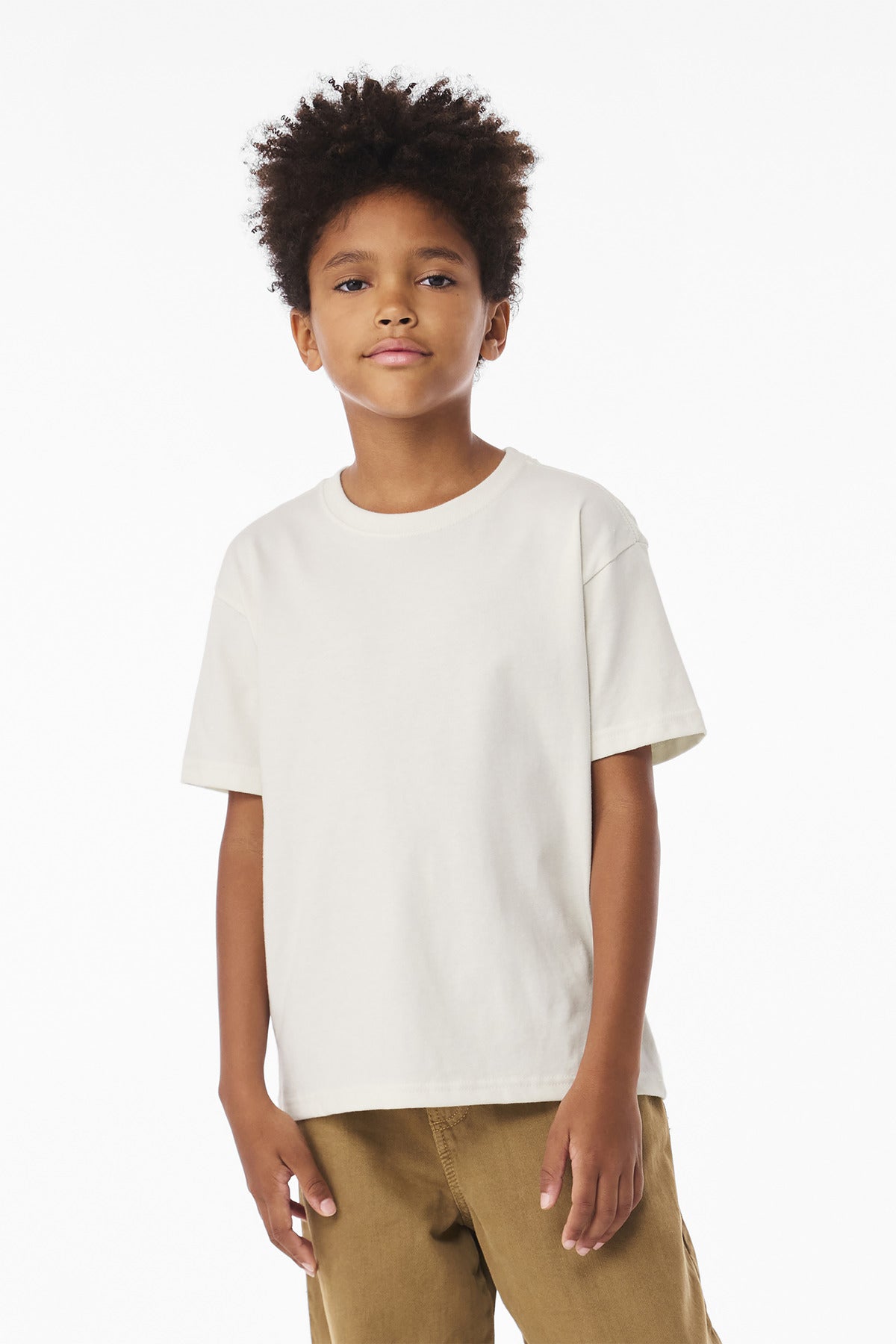 Bella+Canvas Youth 6-Ounce Heavyweight Tee BC3010Y Vintage White