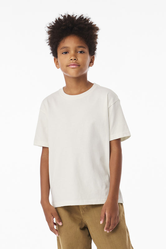 Bella+Canvas Youth 6-Ounce Heavyweight Tee BC3010Y Vintage White
