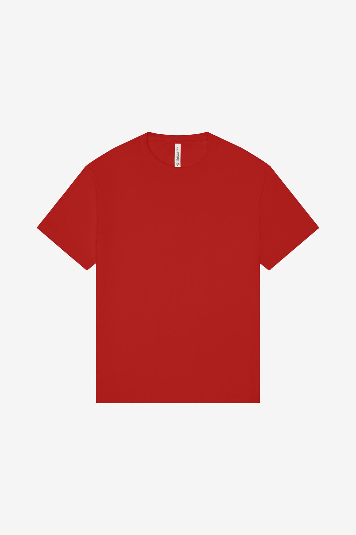 BELLA+CANVAS Unisex 6-Ounce Heavyweight Tee BC3010 Red