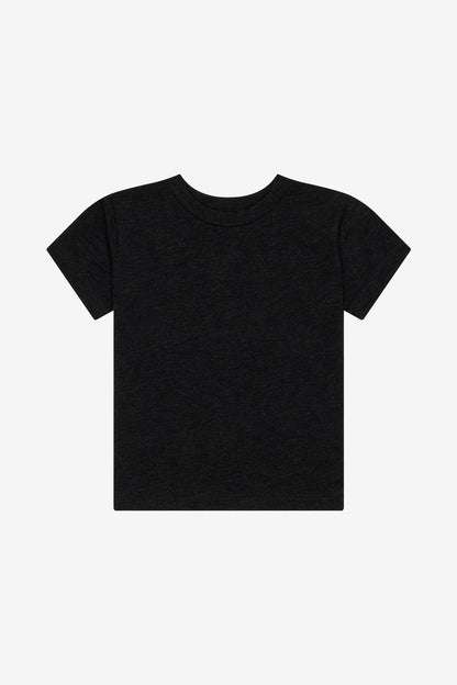 BELLA+CANVAS Toddler Triblend Short Sleeve Tee BC3413T Charcoal-Black Triblend