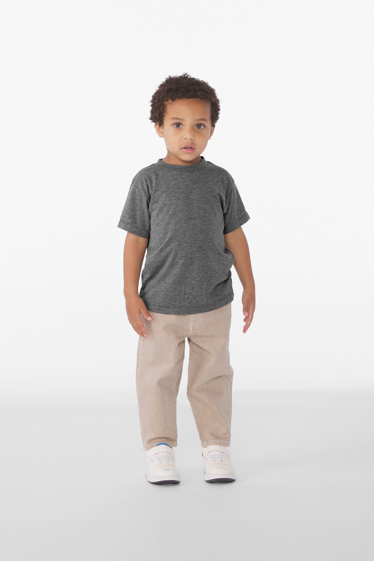 BELLA+CANVAS Toddler Triblend Short Sleeve Tee BC3413T Grey Triblend