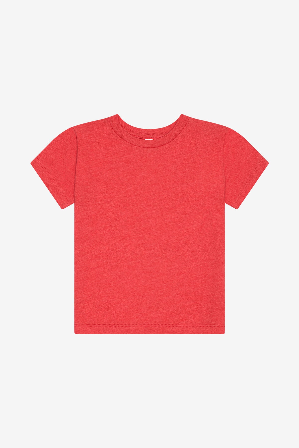 BELLA+CANVAS Toddler Triblend Short Sleeve Tee BC3413T Red Triblend