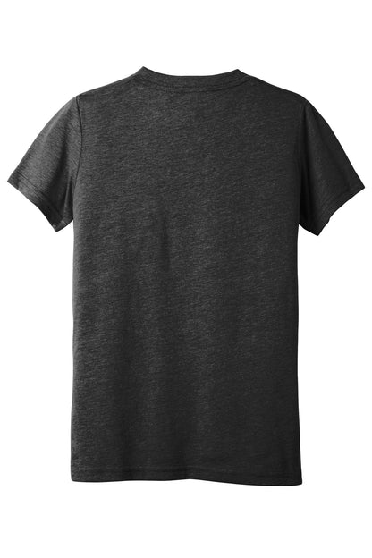 Bella+Canvas Youth Triblend Short Sleeve Tee BC3413Y Charcoal Black Triblend