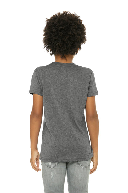 Bella+Canvas Youth Triblend Short Sleeve Tee BC3413Y Grey Triblend