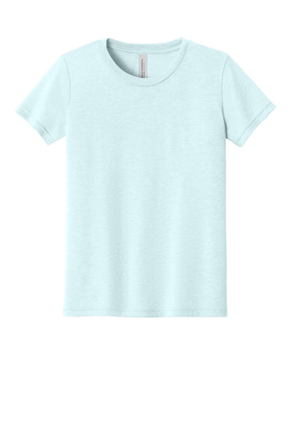 Bella+Canvas Youth Triblend Short Sleeve Tee BC3413Y Ice Blue Triblend