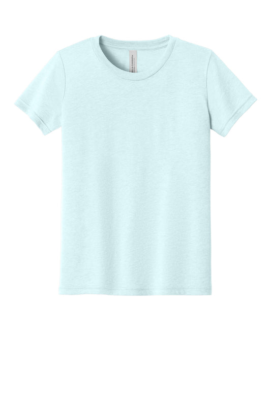Bella+Canvas Youth Triblend Short Sleeve Tee BC3413Y Ice Blue Triblend