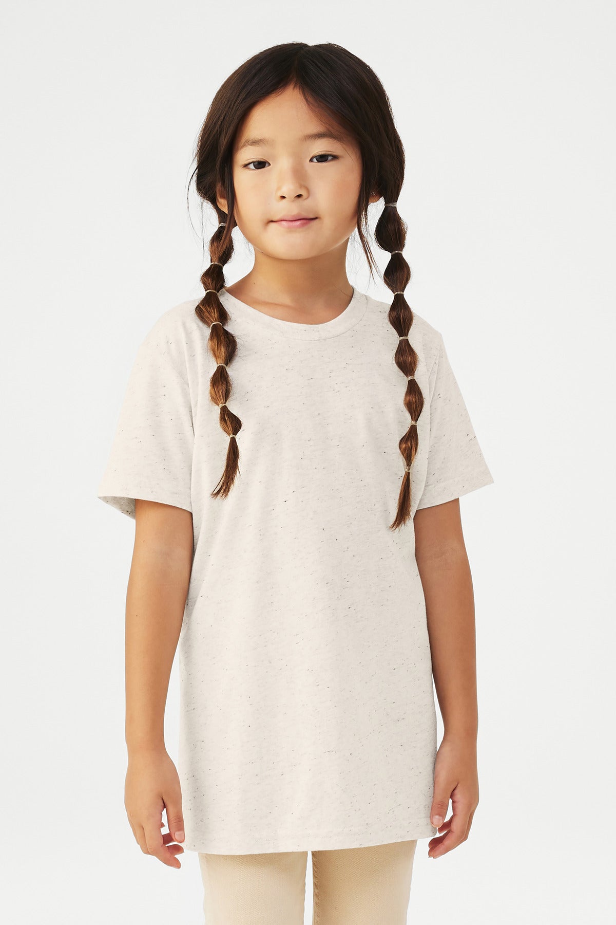 Bella+Canvas Youth Triblend Short Sleeve Tee BC3413Y Oatmeal Triblend