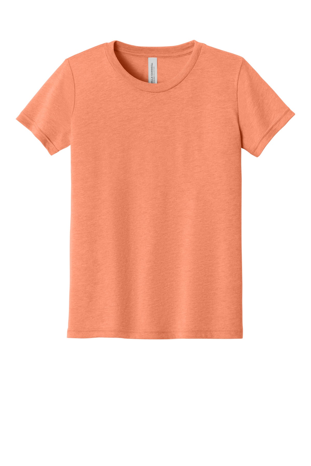 Bella+Canvas Youth Triblend Short Sleeve Tee BC3413Y Orange Triblend