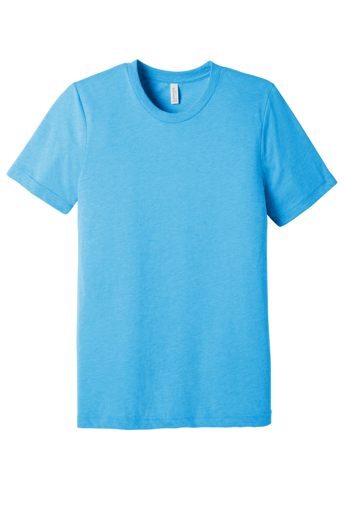 Bella+Canvas Unisex Triblend Short Sleeve Tee BC3413 Aqua Triblend