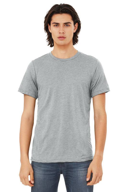 Bella+Canvas Unisex Triblend Short Sleeve Tee BC3413 Athletic Grey Triblend