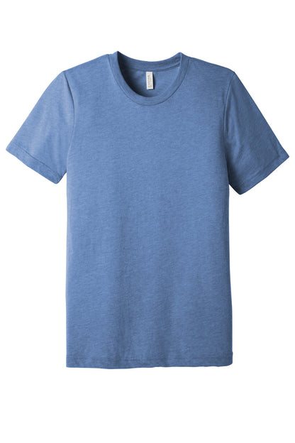 Bella+Canvas Unisex Triblend Short Sleeve Tee BC3413 Blue Triblend