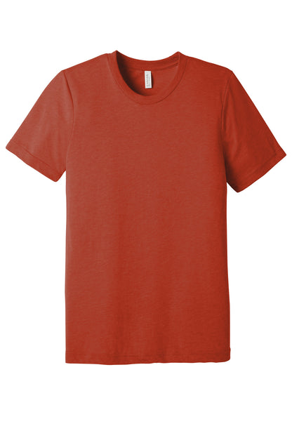 Bella+Canvas Unisex Triblend Short Sleeve Tee BC3413 Brick Triblend