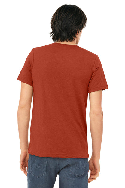 Bella+Canvas Unisex Triblend Short Sleeve Tee BC3413 Brick Triblend