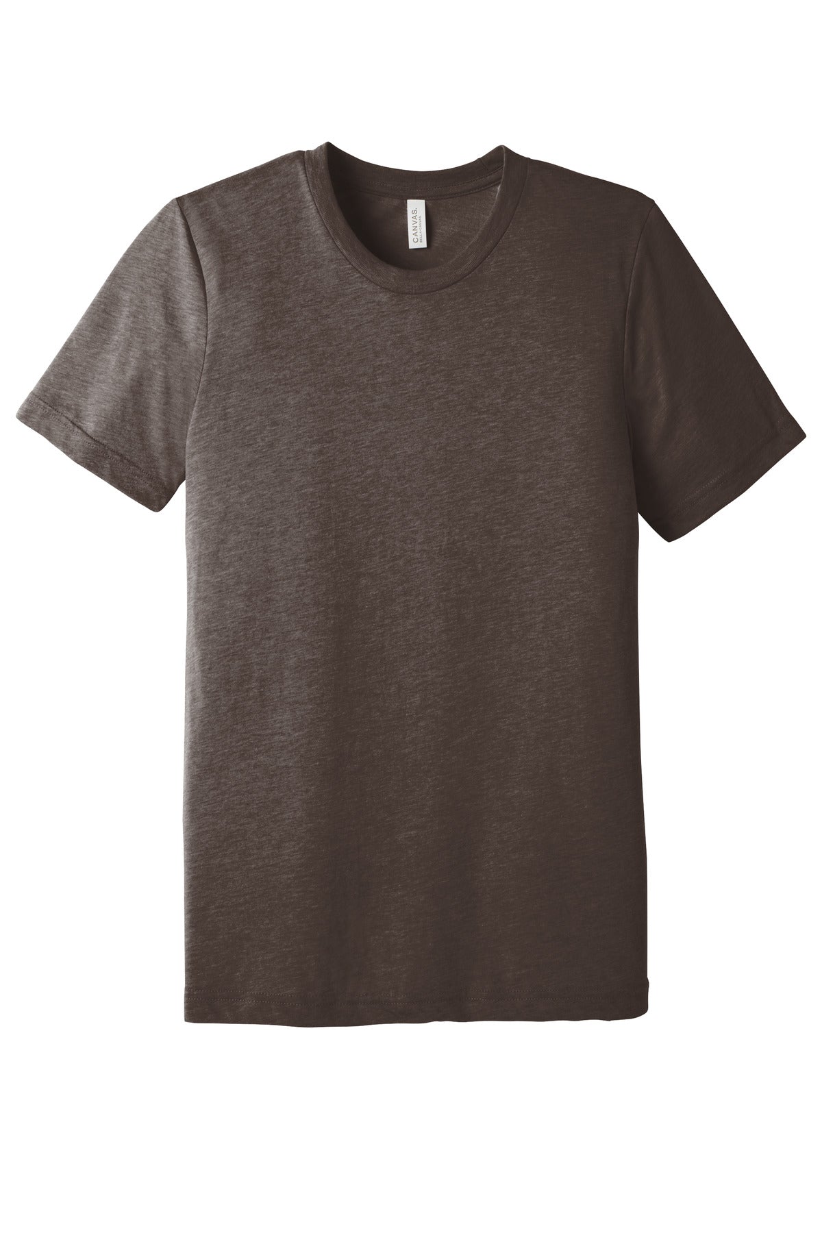 Bella+Canvas Unisex Triblend Short Sleeve Tee BC3413 Brown Triblend