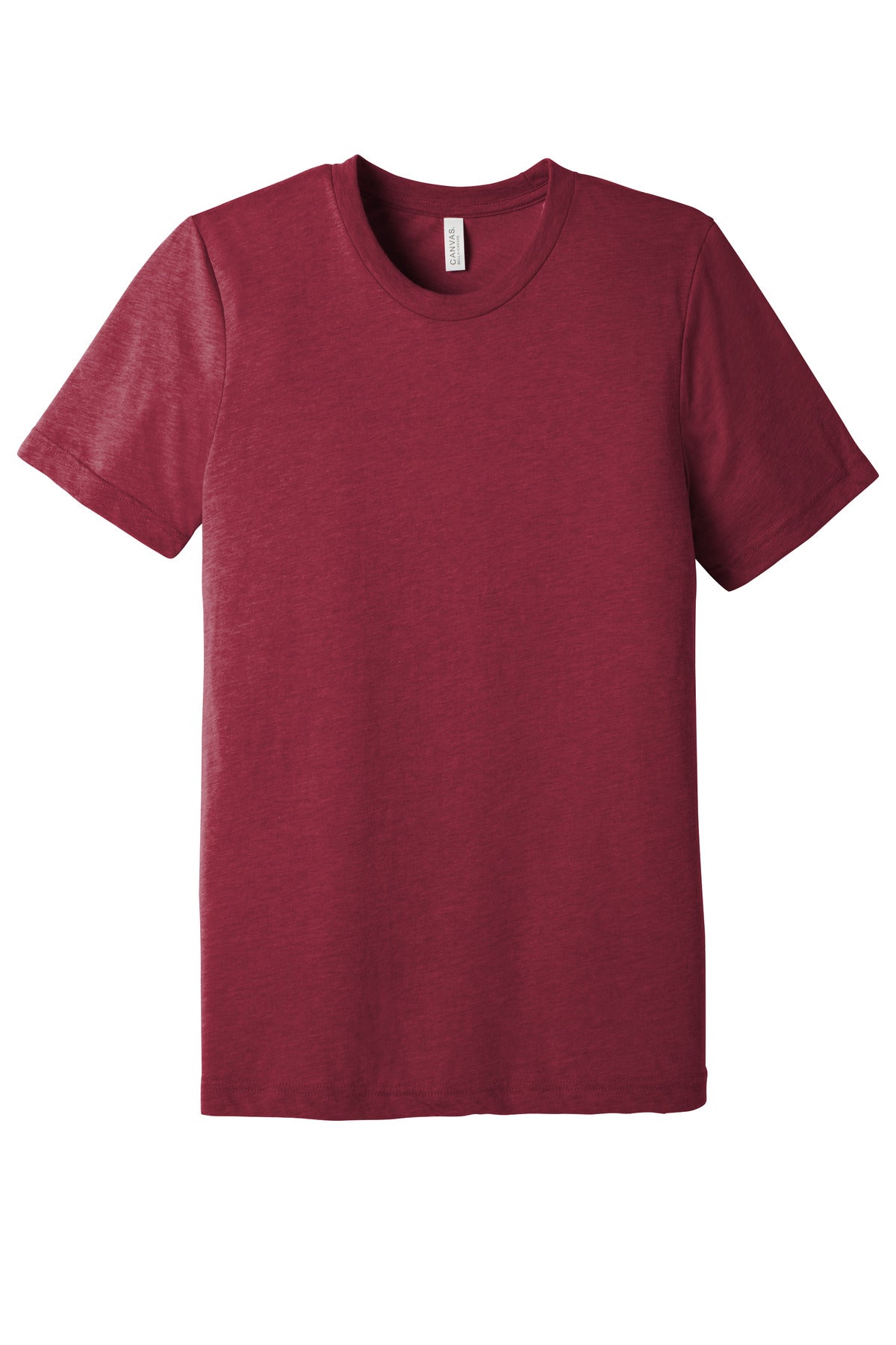 Bella+Canvas Unisex Triblend Short Sleeve Tee BC3413 Cardinal Triblend