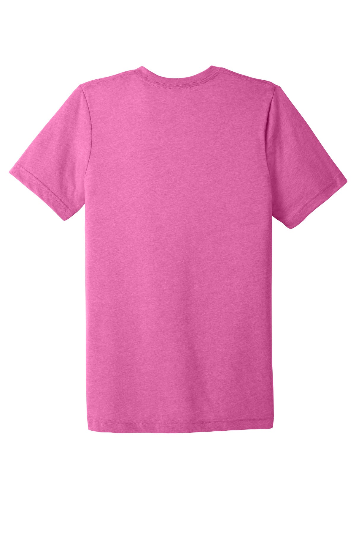 Bella+Canvas Unisex Triblend Short Sleeve Tee BC3413 Charity Pink Triblend