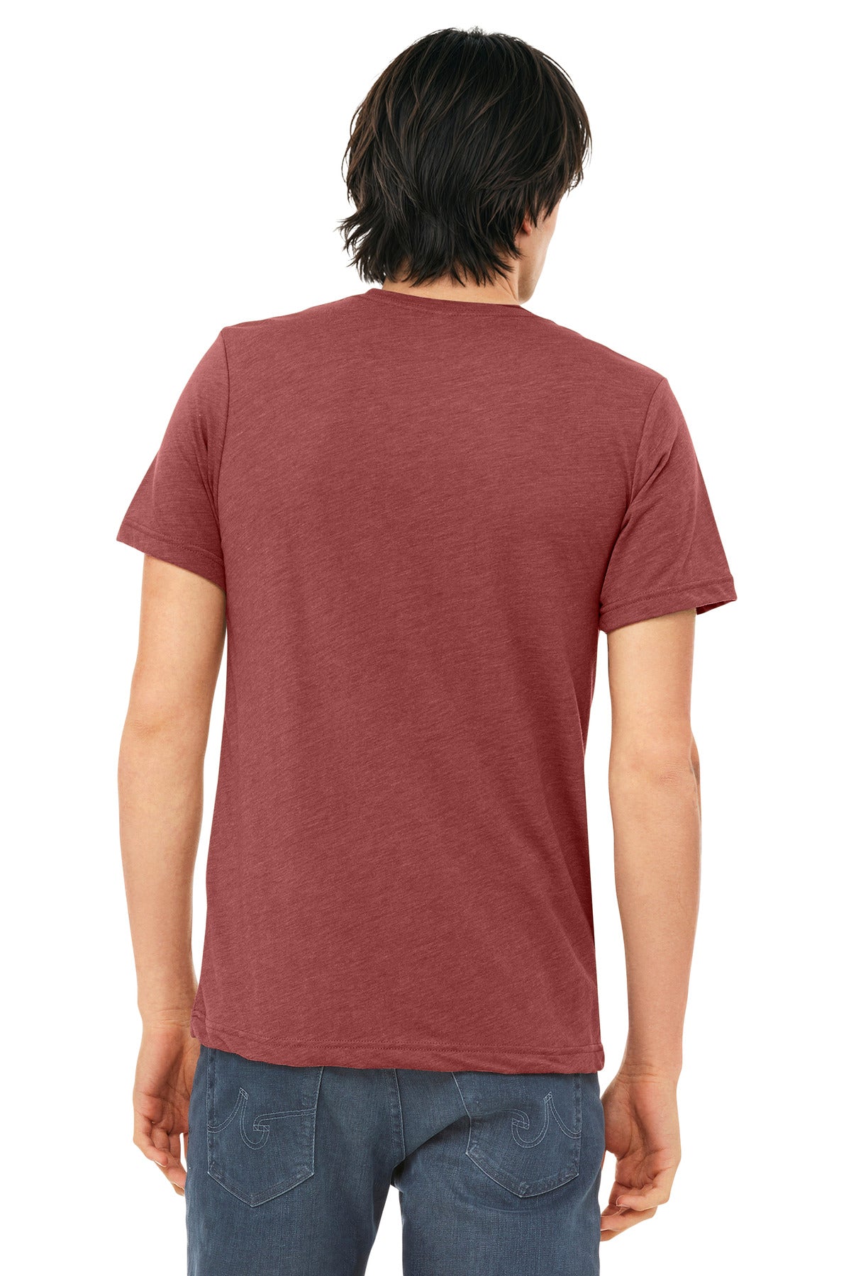 Bella+Canvas Unisex Triblend Short Sleeve Tee BC3413 Clay Triblend