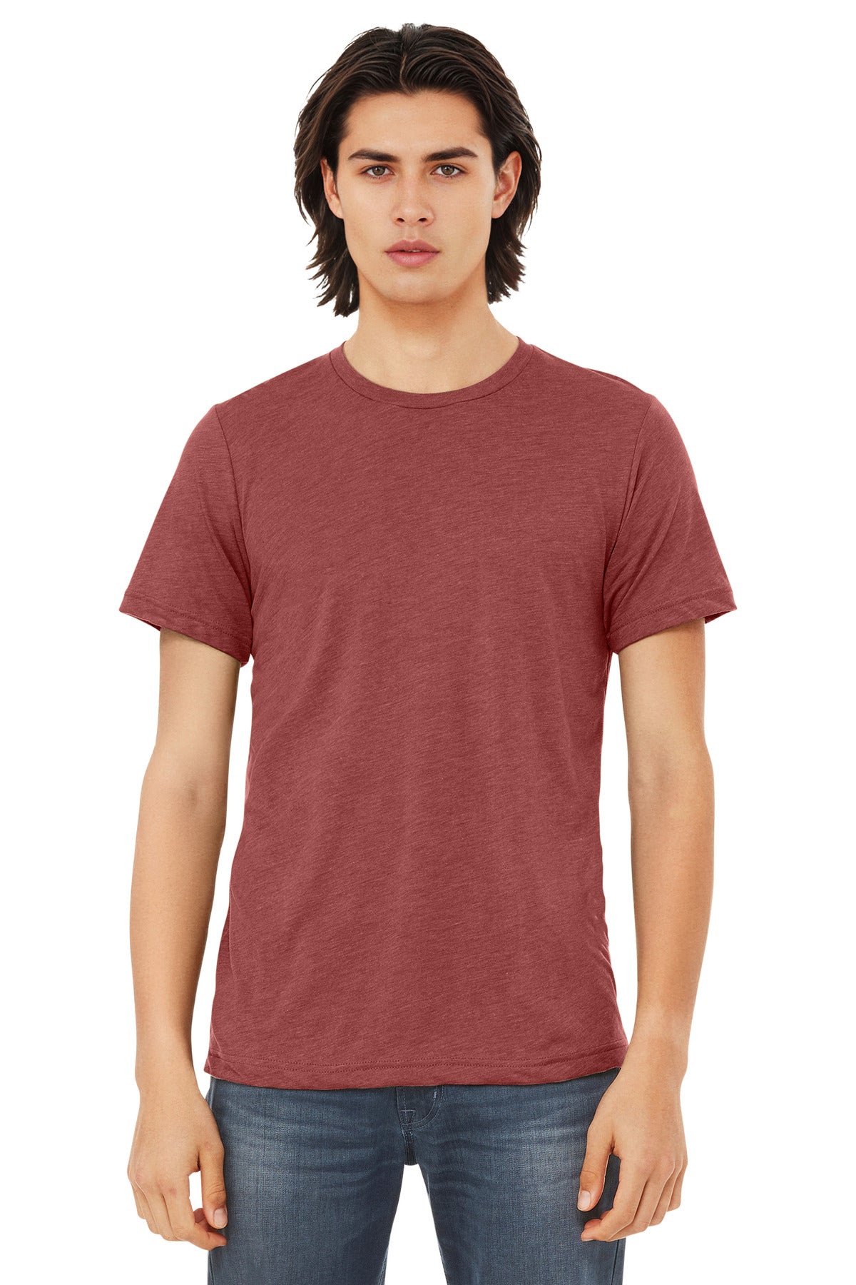Bella+Canvas Unisex Triblend Short Sleeve Tee BC3413 Clay Triblend
