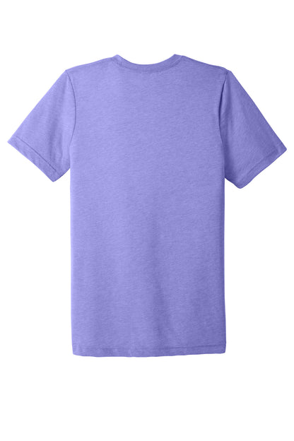 Bella+Canvas Unisex Triblend Short Sleeve Tee BC3413 Dark Lavender Triblend