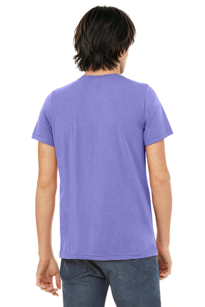 Bella+Canvas Unisex Triblend Short Sleeve Tee BC3413 Dark Lavender Triblend