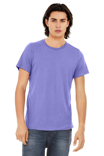 Bella+Canvas Unisex Triblend Short Sleeve Tee BC3413 Dark Lavender Triblend