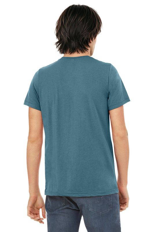 Bella+Canvas Unisex Triblend Short Sleeve Tee BC3413 Denim Triblend