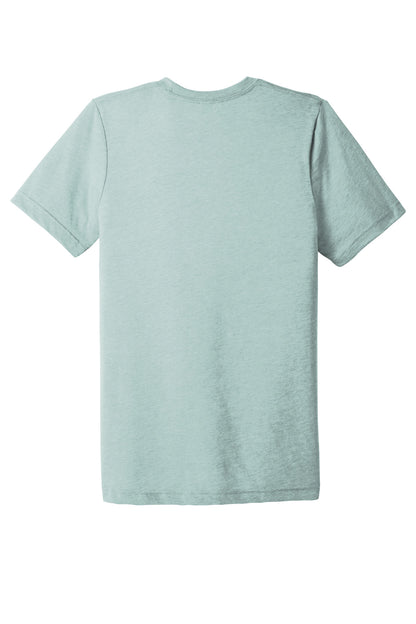 Bella+Canvas Unisex Triblend Short Sleeve Tee BC3413 Dusty Blue Triblend
