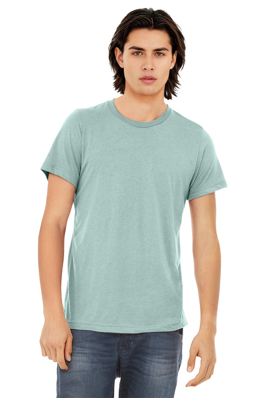 Bella+Canvas Unisex Triblend Short Sleeve Tee BC3413 Dusty Blue Triblend