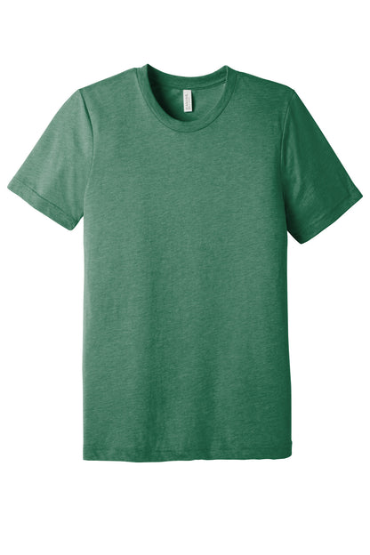 Bella+Canvas Unisex Triblend Short Sleeve Tee BC3413 Grass Green Triblend