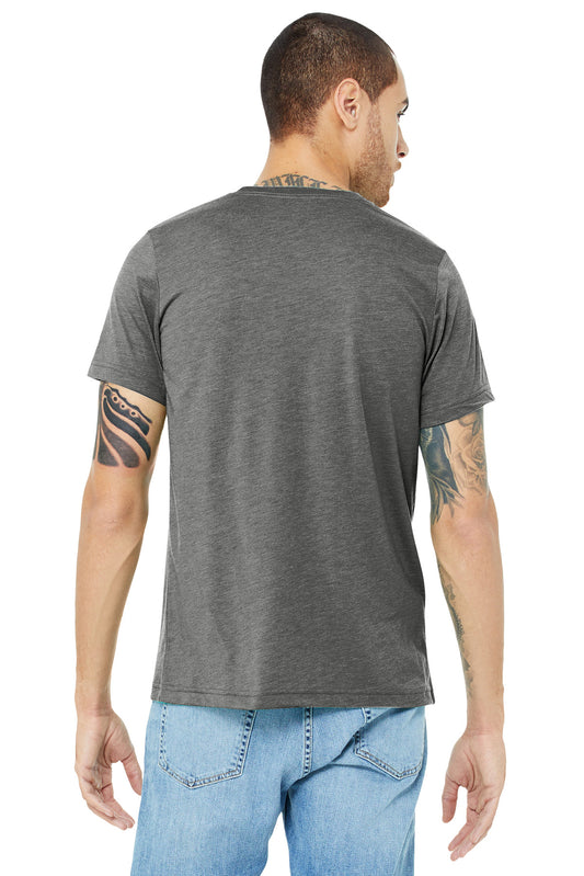 BELLA+CANVAS  Unisex Triblend Short Sleeve Tee. BC3413 Grey Triblend