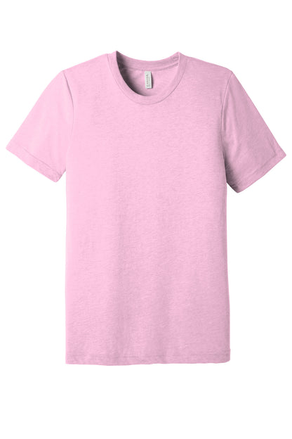 BELLA+CANVAS  Unisex Triblend Short Sleeve Tee. BC3413 Lilac Triblend