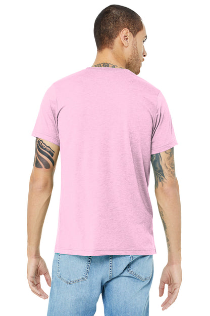 BELLA+CANVAS  Unisex Triblend Short Sleeve Tee. BC3413 Lilac Triblend