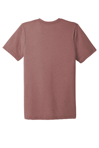 Bella+Canvas Unisex Triblend Short Sleeve Tee BC3413 Mauve Triblend