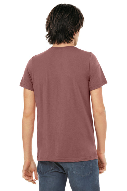 Bella+Canvas Unisex Triblend Short Sleeve Tee BC3413 Mauve Triblend