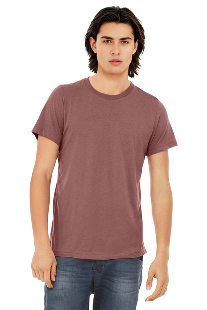 Bella+Canvas Unisex Triblend Short Sleeve Tee BC3413 Mauve Triblend