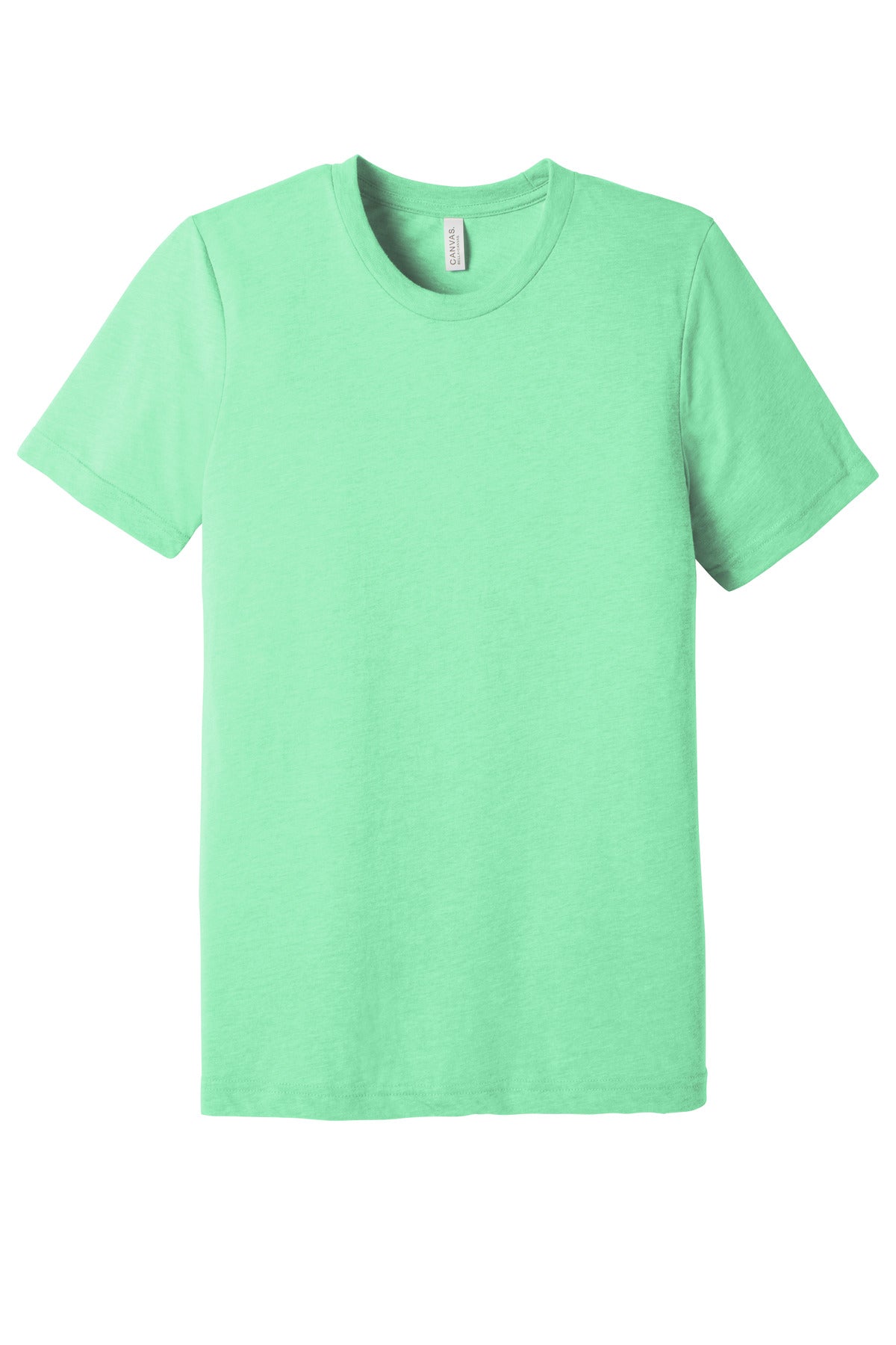 Bella+Canvas Unisex Triblend Short Sleeve Tee BC3413 Mint Triblend