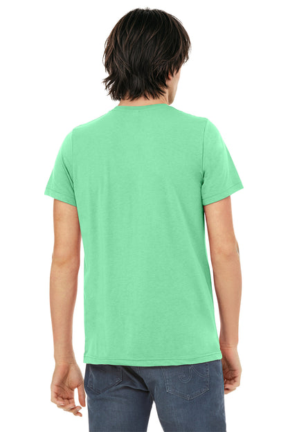 Bella+Canvas Unisex Triblend Short Sleeve Tee BC3413 Mint Triblend