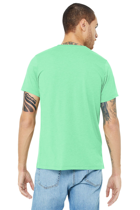BELLA+CANVAS  Unisex Triblend Short Sleeve Tee. BC3413 Mint Triblend