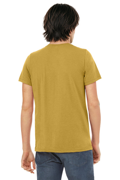 Bella+Canvas Unisex Triblend Short Sleeve Tee BC3413 Mustard Triblend